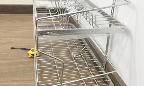Kệ Chén Inox Treo Tường Tiết Kiệm Không Gian